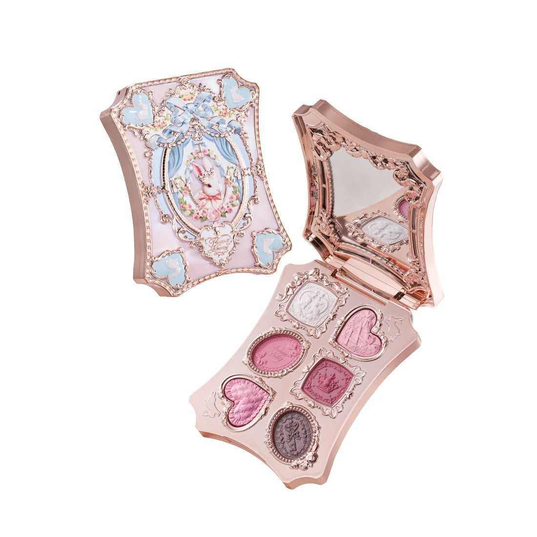 Flower Knows Bunny Garden Collection 6-Color Makeup Palette