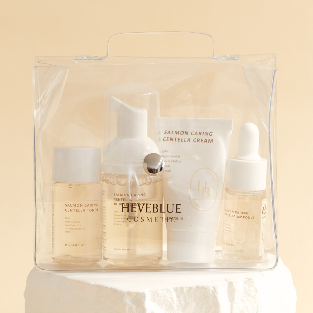 Heveblue Salmon Caring Centella Special Travel Kit