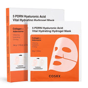 Cosrx 5 PDRN Hyaluronic Vital Hydrogel Mask 3pcs