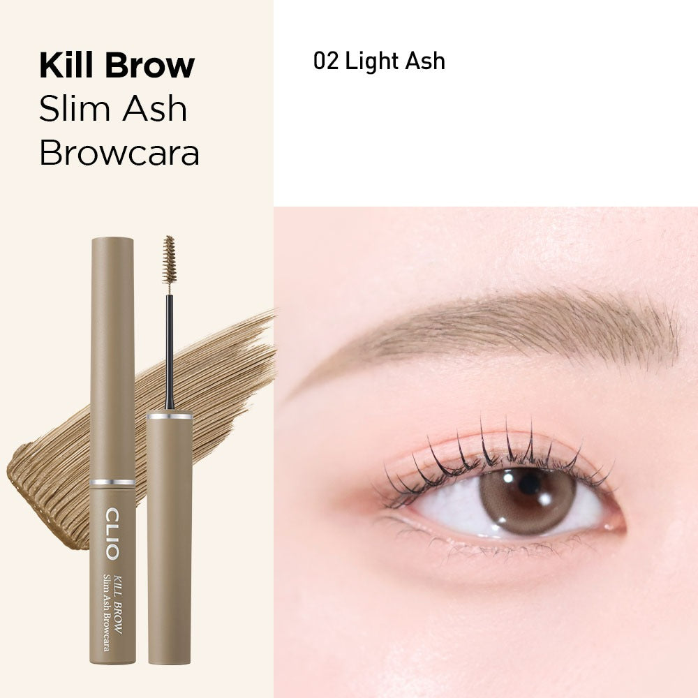 Clio Kill Brow Slim Ash Browcara