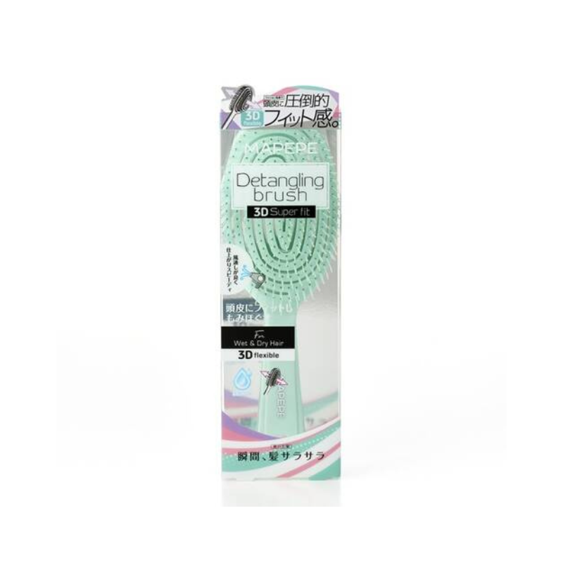 Mapepe Detangling Brush 3D Super Fit Icy Mint
