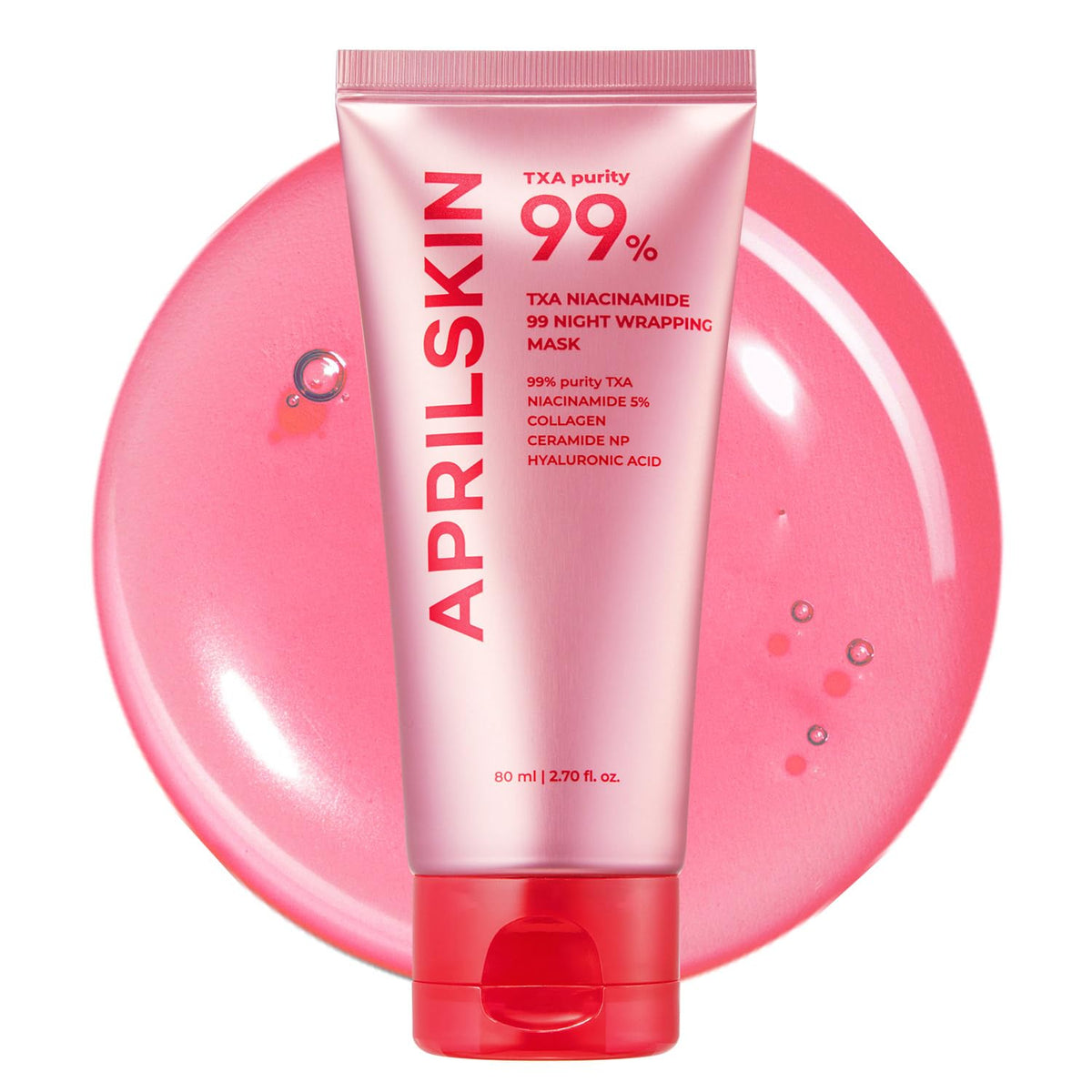 April Skin Txa Niacinamide 99 Night Wrapping Mask 80ml
