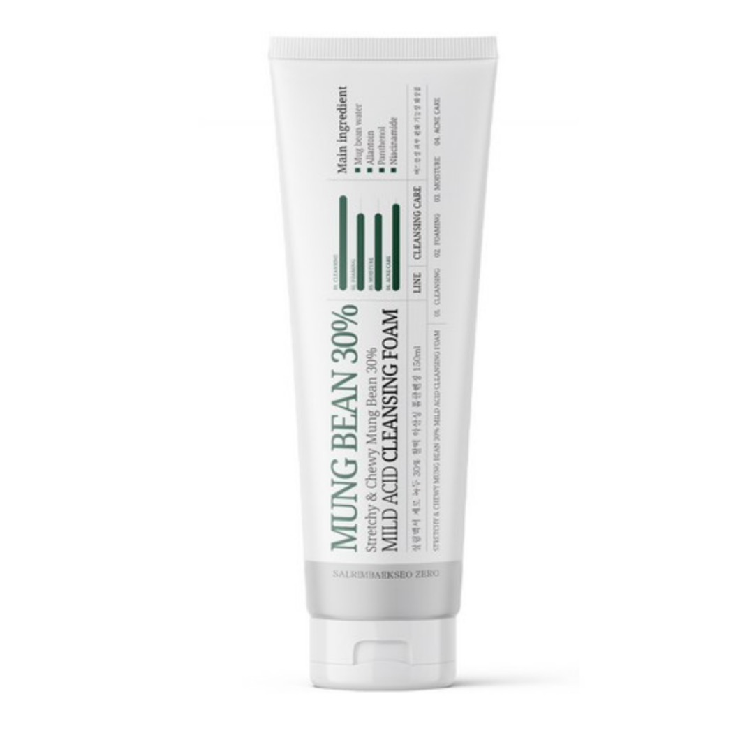 SALRIMBAEKSEO ZERO Mung Bean 30% Mild Acid Cleansing Foam 150ml