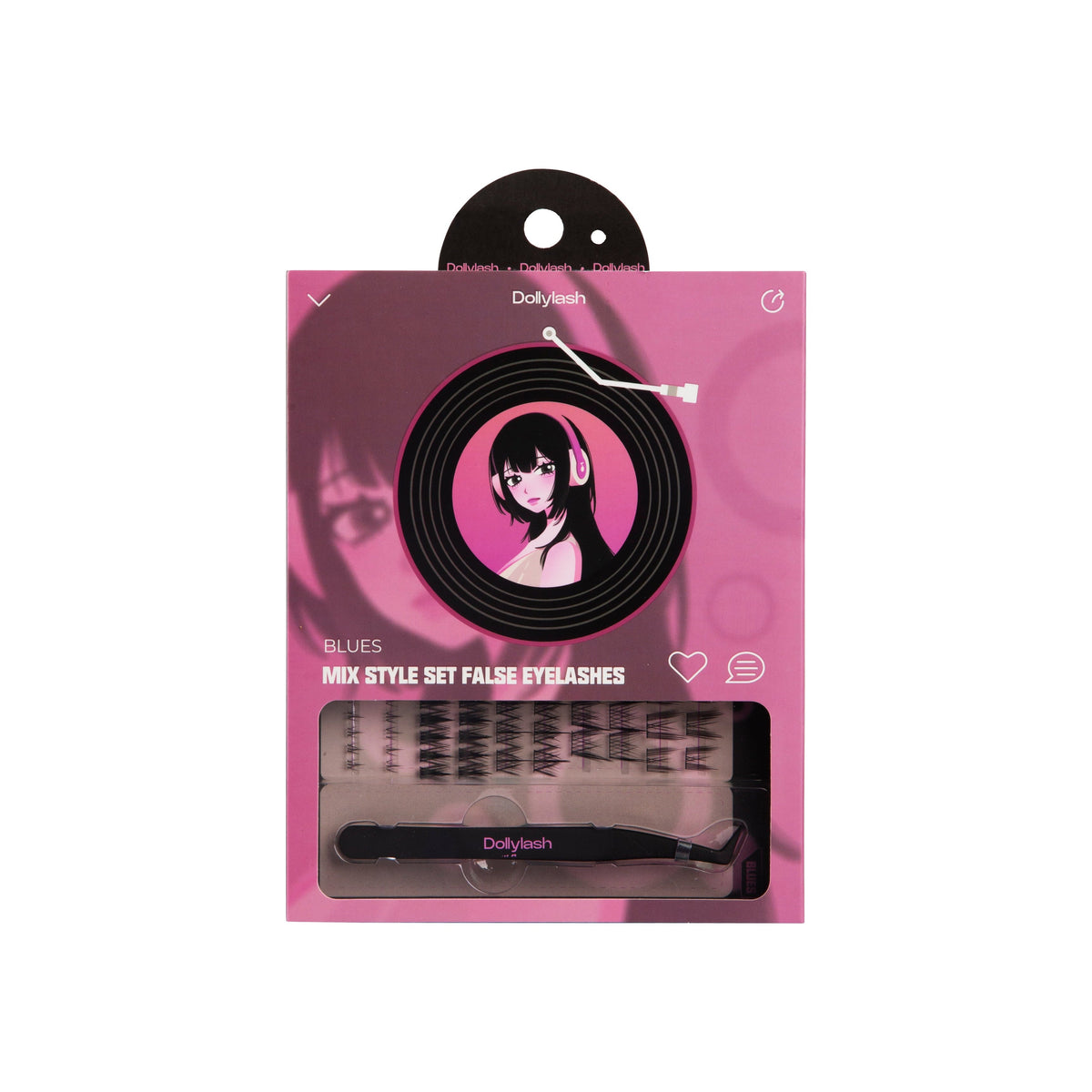 Dollylashes Mix Style Set False Eyelashes-Bluse 6 Type