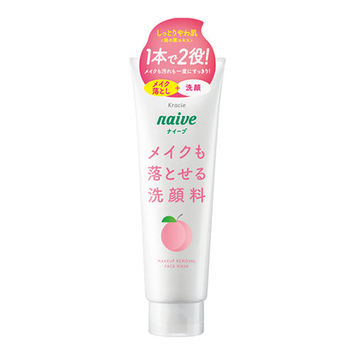 Naive Makeup Removal Face Wash (Peach Leaf) 200g