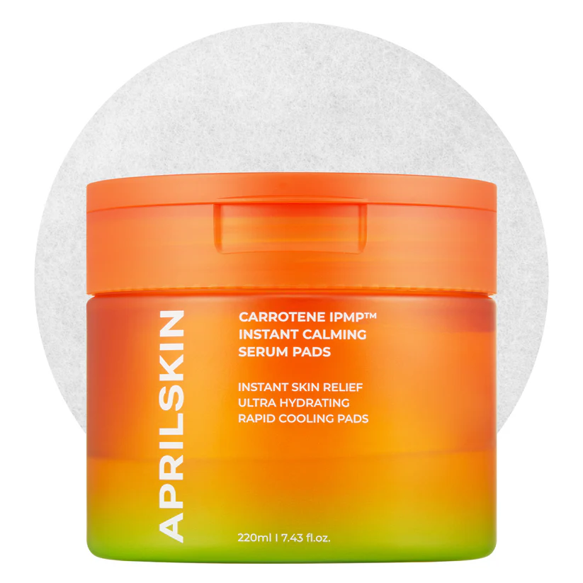 April Skin Carrotene Ipmp Instant Calming Serum Pads 220ml