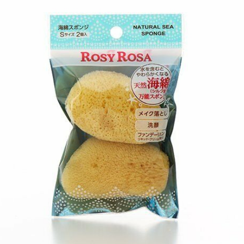 Rosy Rosa Natural Sea Sponge S 2P