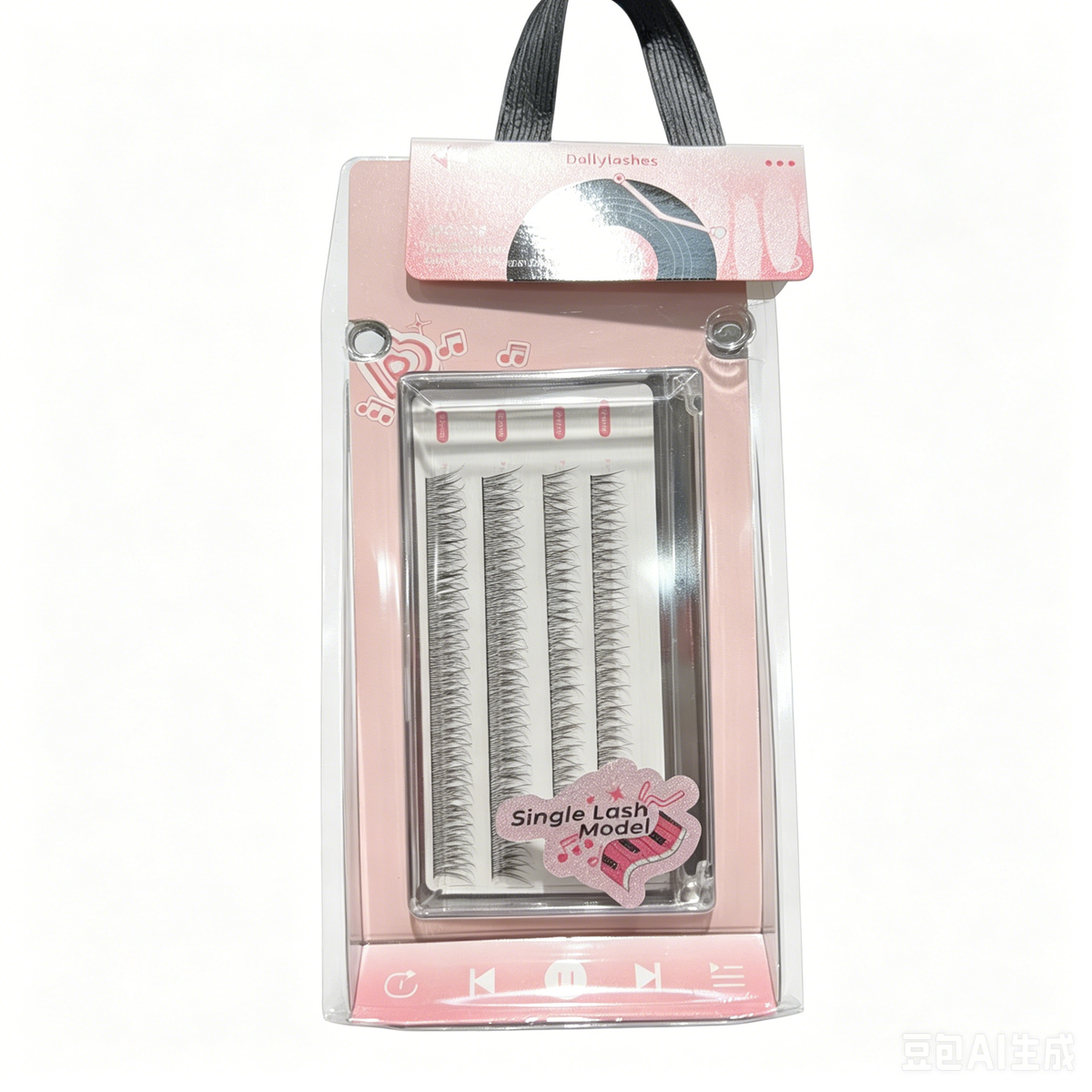 Dollylashes Fish Tail False Lashes 9mm+12mm