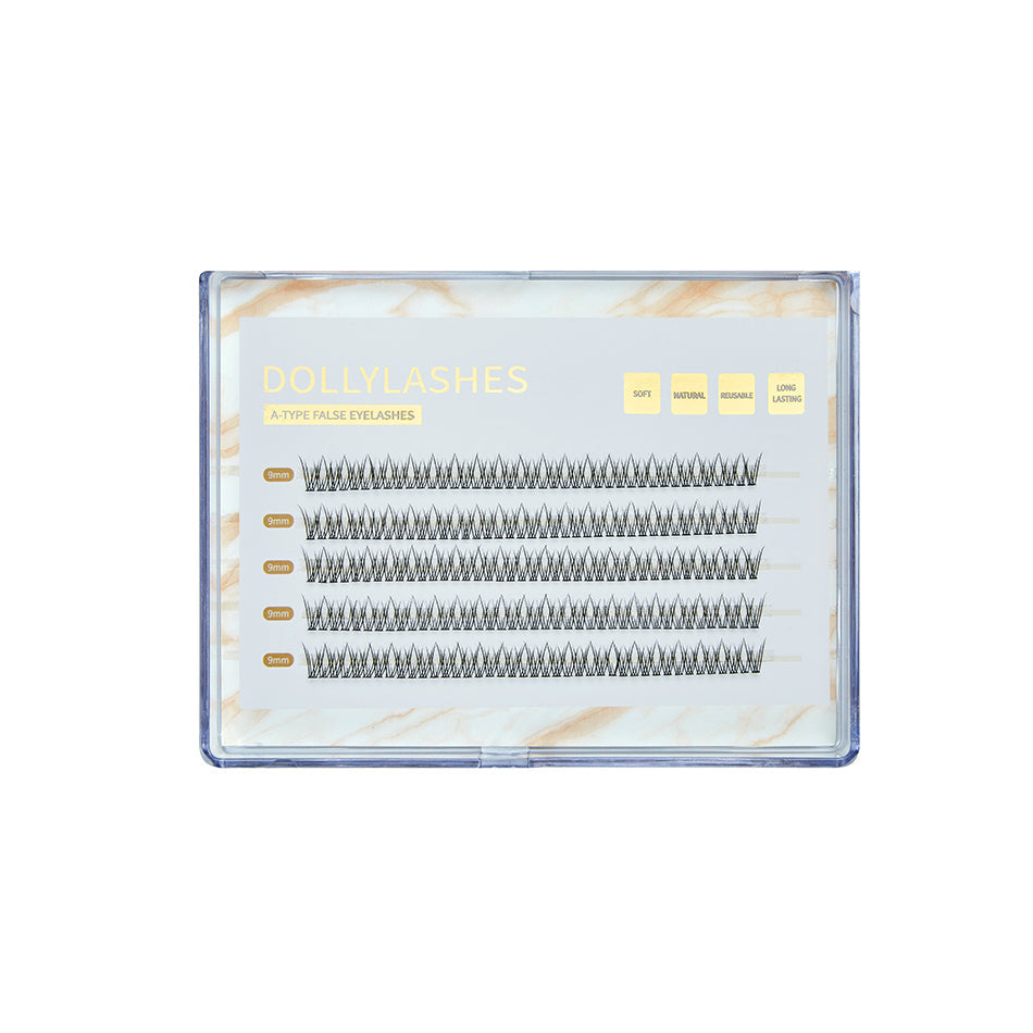Dollylashes Fish Tail False Lashes 9mm