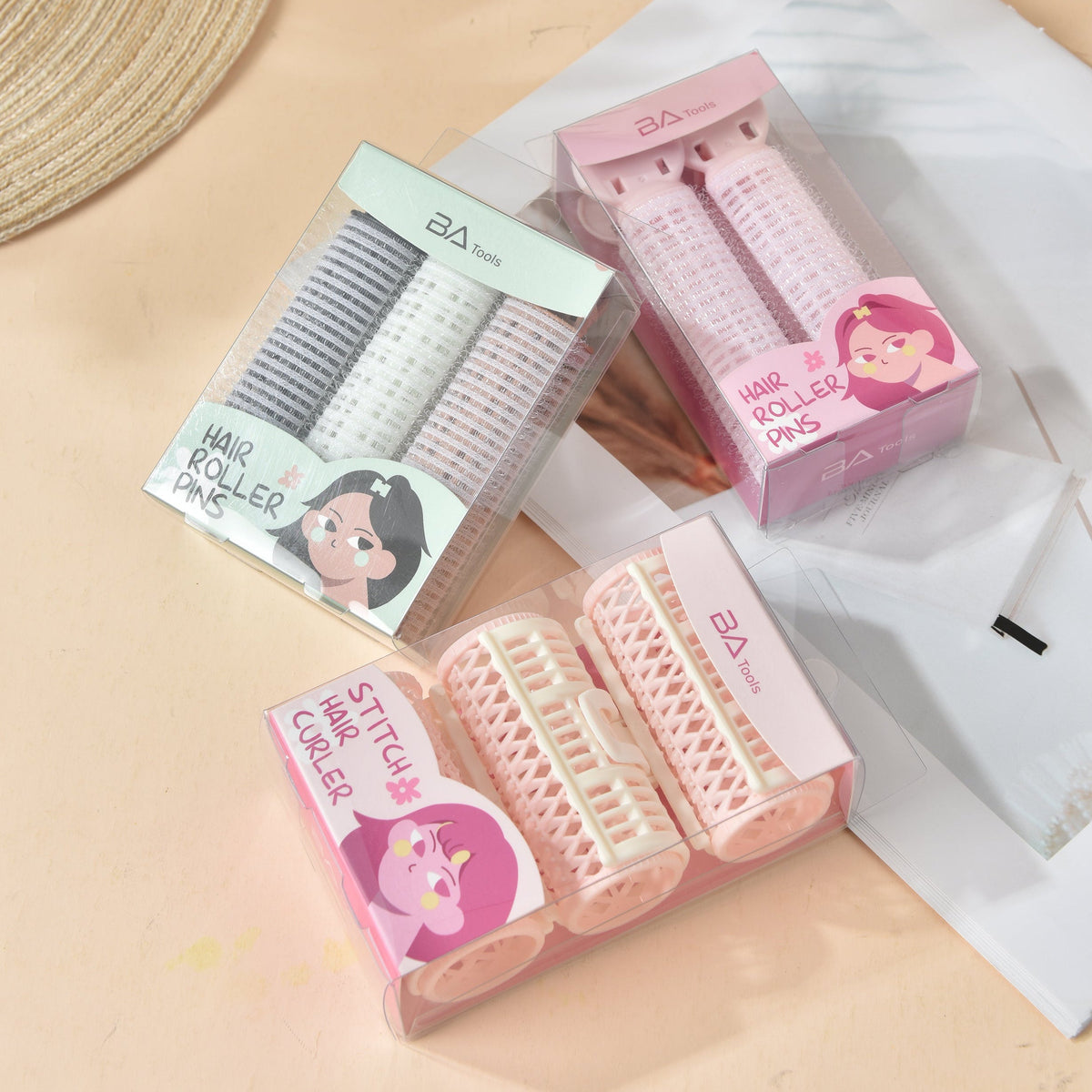 BA Tools Hair Roller Pins