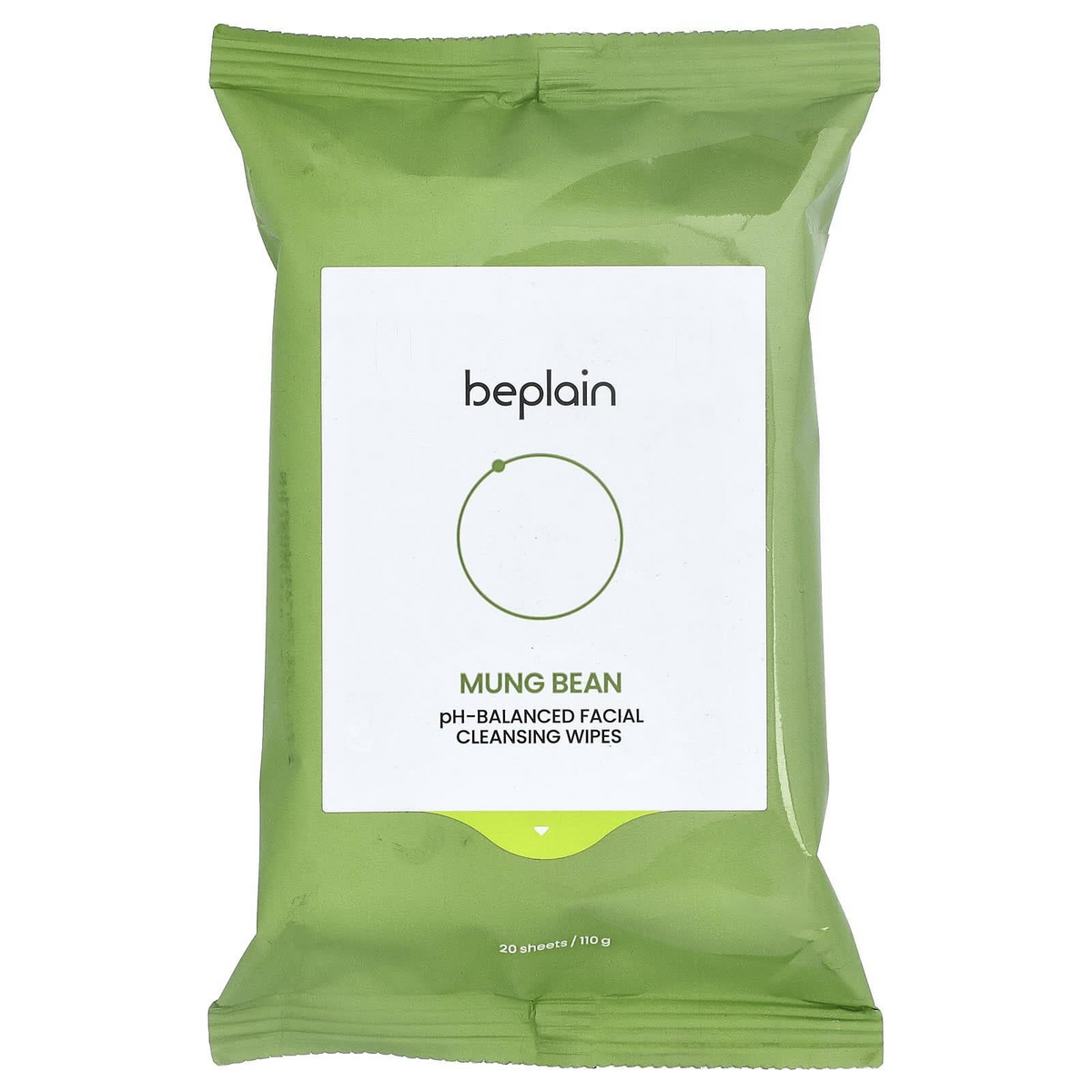 Beplain Mung Bean PH-Balanced Facial Cleansing Wipes 20Pcs