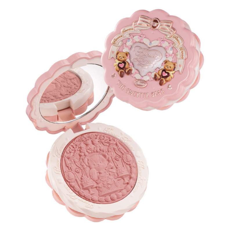 Flower Knows The Sweetie Bear Collection Silk Satin Blush