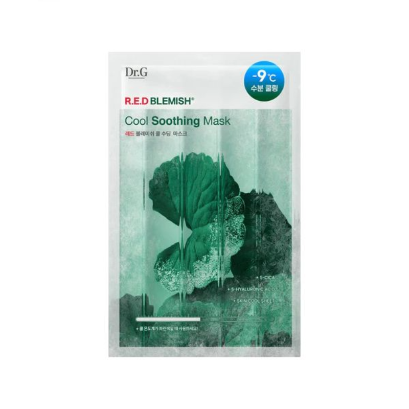 Dr.G R.E.D Blemish Cool Soothing Mask 1Pcs