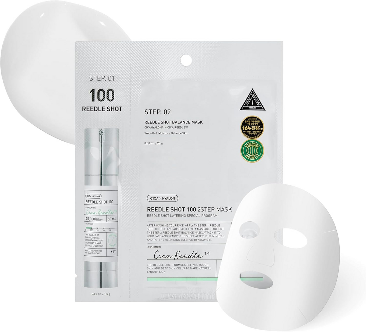 VT Reedle Shot 2 Step Mask 1Pcs