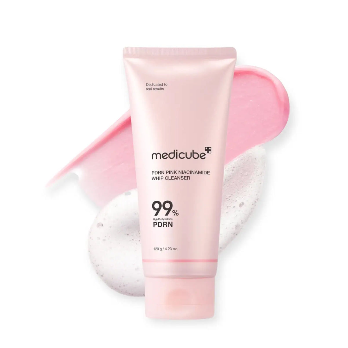 Medicube PDRN Pink Niacineamide Whip Cleanser