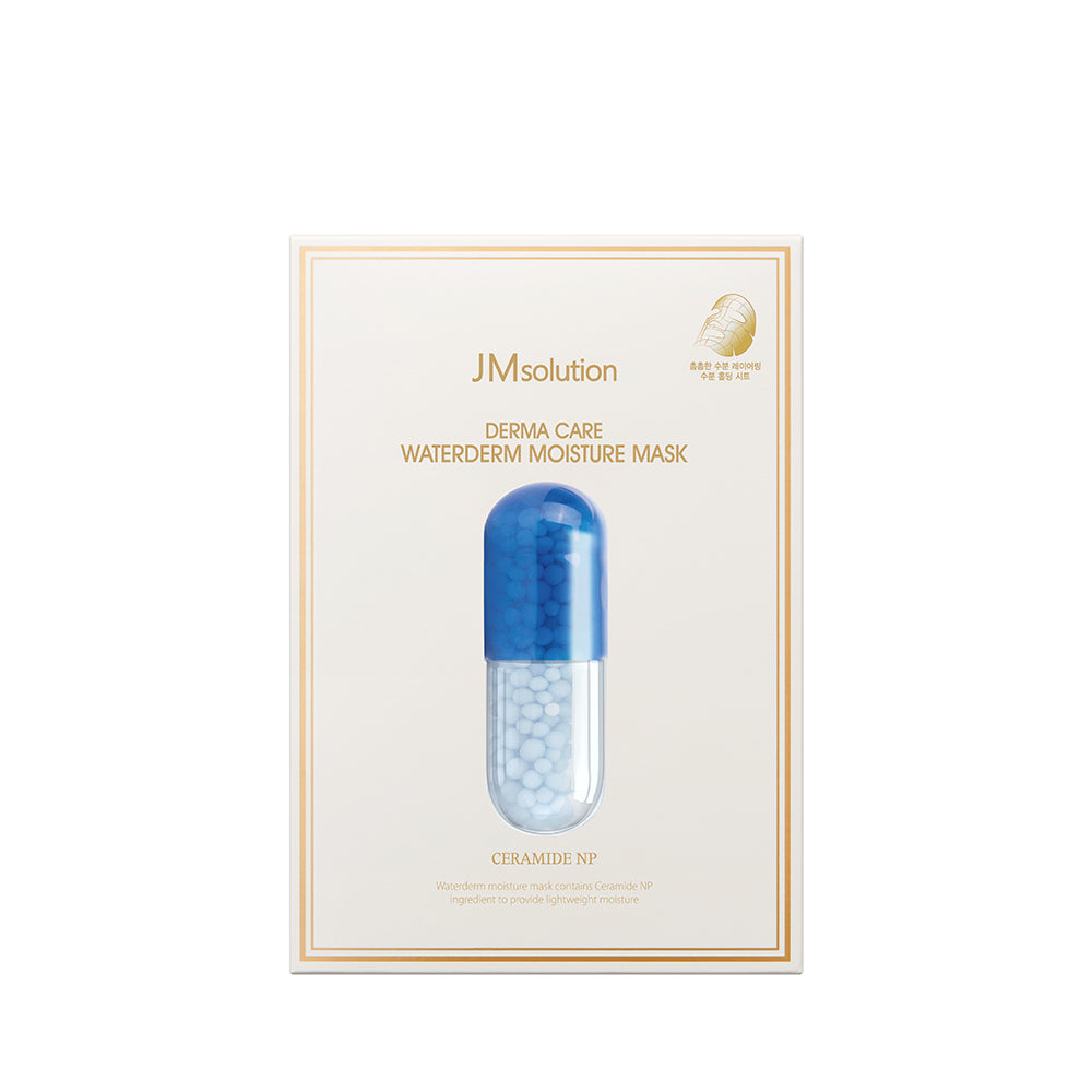 JM Solution Derma Care Waterderm Moisture Mask 5Pcs