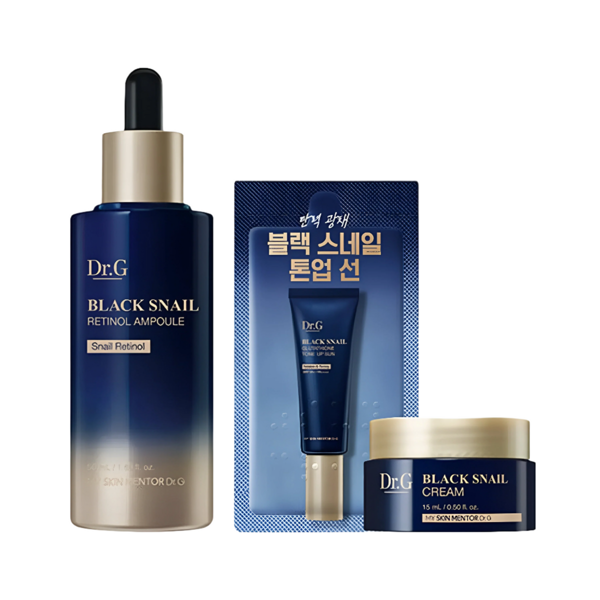 Dr.G Black Snail Retinol Ampoule Set