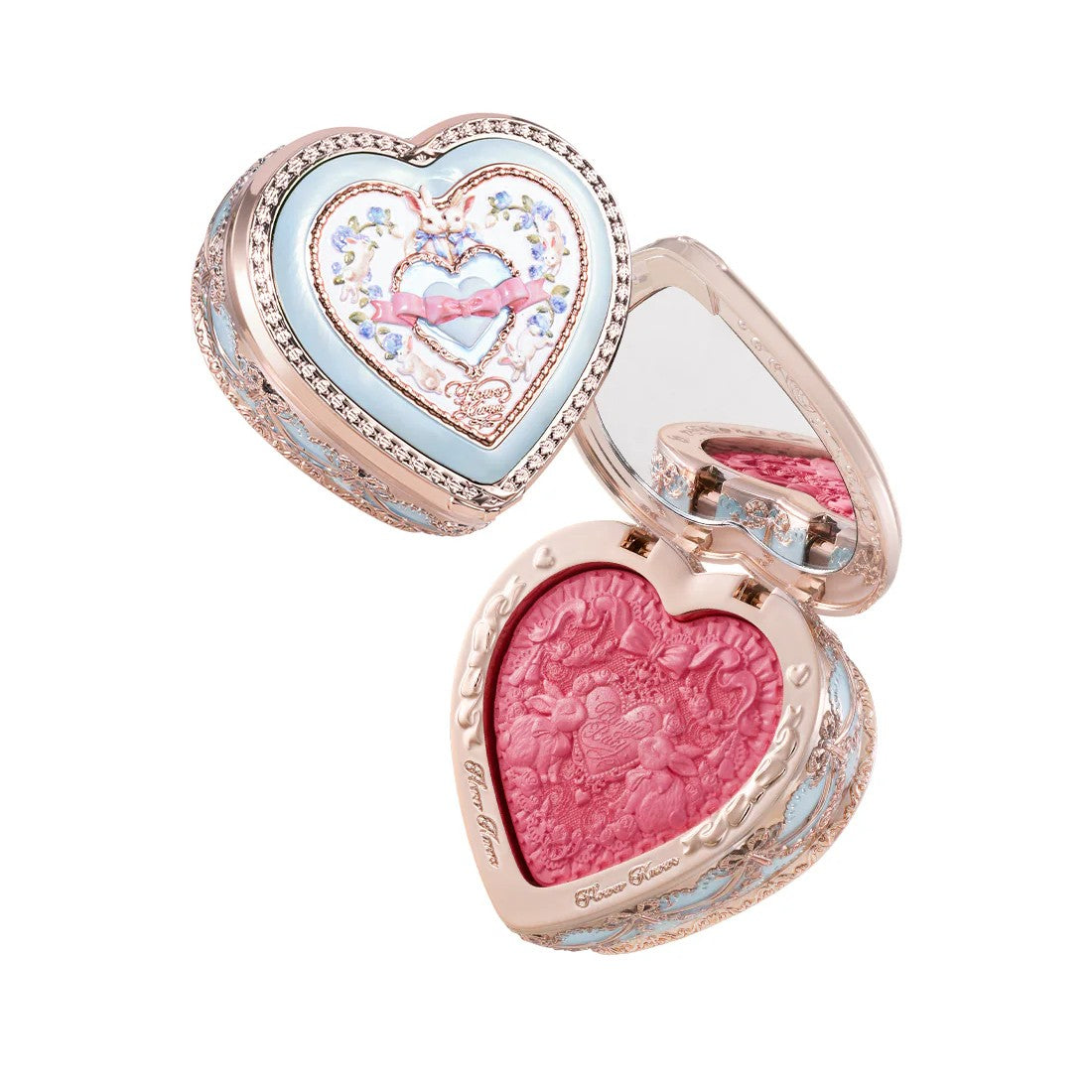 Flower Knows Bunny Garden Collection Embossed Blush